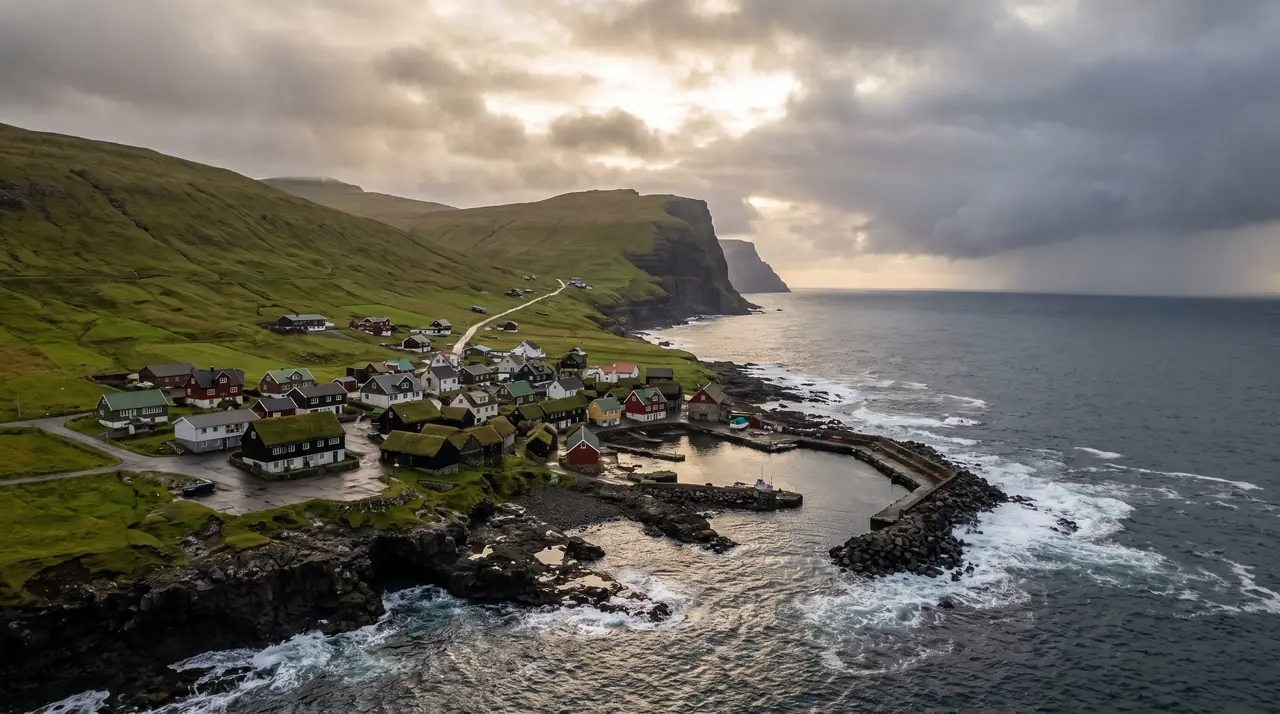 Weather arriving off the Atlantic