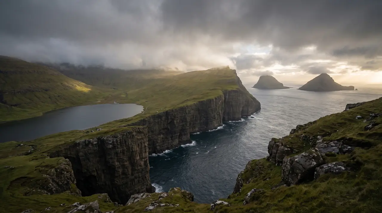The Dímuns · pyramid islands offshore