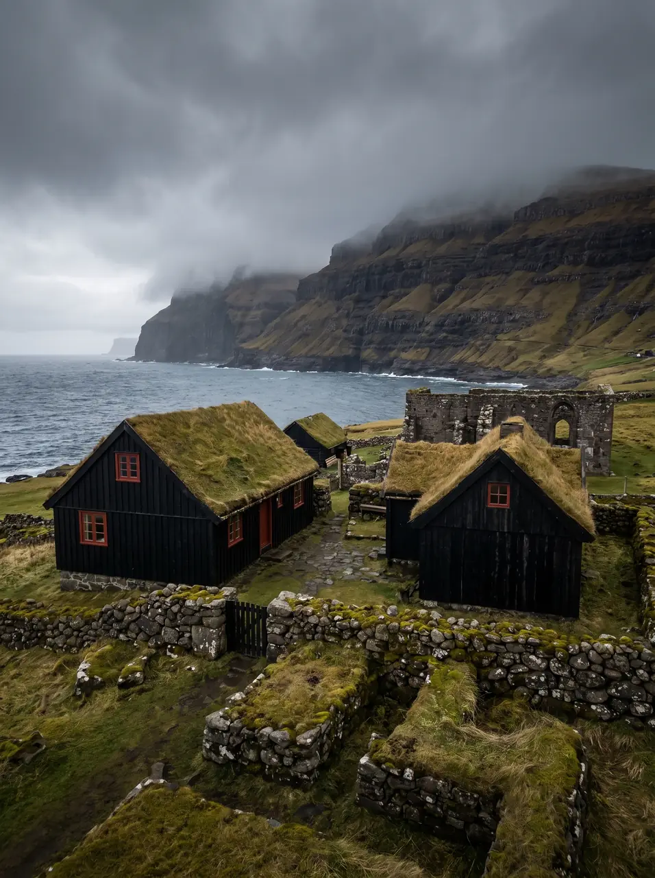 Turf, tar and stone · the old farmstead